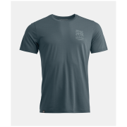 Чоловіча функціональна футболка Ortovox 150 Cool Mtn Mission Ts M темно-сірий Dark Arctic Grey