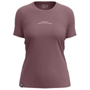 Жіноча футболка Ortovox 150 Cool Mountain T-Shirt темно-фіолетовий/рожевий Chestnut