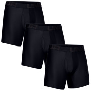 Pánské boxerky Under Armour Tech 6In 3 Pack černá Black / Black / Black
