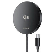 Бездротовий зарядний пристрій Swissten MagPuck чорний