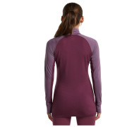 Жіноча функціональна футболка Icebreaker Women Mer 200 ZoneKnit LS Half Zip
