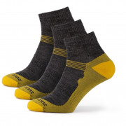 Шкарпетки Zulu Merino Lite Men 3 pack сірий/жовтий
