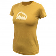 Жіноча функціональна футболка Sensor Merino Air Summit жовтий