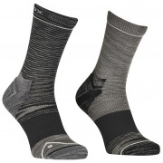 Чоловічі шкарпетки Ortovox Alpine Mid Socks M чорний/сірий