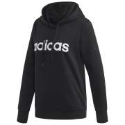 Жіноча толстовка Adidas W E LIN OH HD чорний Black/White