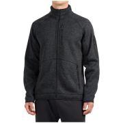 Чоловіча толстовка 4F Fleece M485 сірий Deep Black Melange