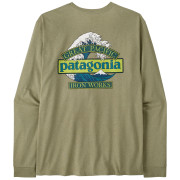 Чоловіча футболка Patagonia Long-Sleeved Great Waves Responsibili-Tee