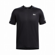 Чоловіча футболка Under Armour Tech Utility SS чорний Black / Black / White