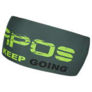 Пов'язка Karpos Pelmetto Headband сірий/зелений Dark Slate/Lime Green/Black