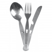 Набір столових приборів Bo-Camp Cutlery set срібний