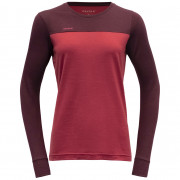 Жіноча функціональна футболка Devold Norang Merino 150 Shirt червоний/рожевий