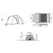 Туристичний намет Easy Camp Lomsdal 4