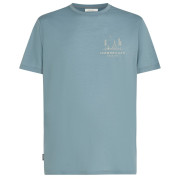 Чоловіча футболка Icebreaker Men Merino 150 Tech Lite SS Tee Peaceful Pass блакитний Flint Blue