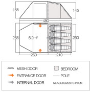 Намет Vango Beta 450XL 2021