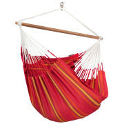 Houpací sedačka La Siesta Currambera Lounger červená cherry