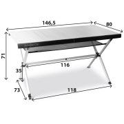 Стіл Brunner Accelerate Compack 6