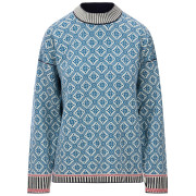 Жіночий светр Dale of Norway Langøy Fem Sweater синій/білий Arctic Blue Offwhite