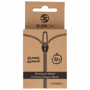 Гаджет для подорожей ZlideOn Multipack Metal & Plastic Zipper чорний