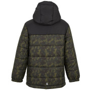 Дитяча зимова куртка Regatta Lofthouse Black/Distress Camo