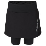 Жіноча велоспідниця Progress Vuelta Skirt чорний černá