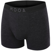 Чоловічі боксери MOOA MerinoSilk 4in чорний black melange