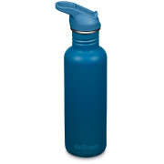 Пляшка з нержавіючої сталі Klean Kanteen Classic 800 ml (w/Flip Seal Sport Cap) синій corsair