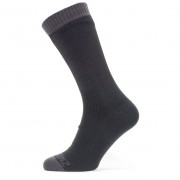 Непромокаючі шкарпетки SealSkinz Wiveton чорний/сірий