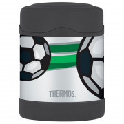 Dětská termoska na jídlo Thermos Funtainer - fotbal černá Fotbal