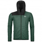 Чоловіча куртка Ortovox Swisswool Piz Badus Jacket M темно-зелений