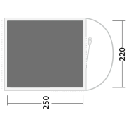 Захисна підстилка для намету Outwell Footprint Sky 2