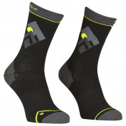Чоловічі шкарпетки Ortovox Alpine Light Comp Mid Socks M чорний/сірий