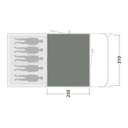 Килимок до намету Outwell Cozy Carpet Denver 5