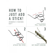 Шпажки для барбекю Light My Fire Grandpa's FireFork 2-pack