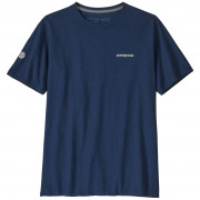 Чоловіча футболка Patagonia Fitz Roy Icon Responsibili Tee темно-синій