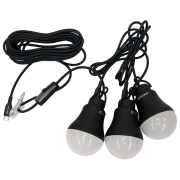 Набір лампочок Outwell Epsilon Bulb Set чорний/сірий Black Grey