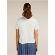 Жіноча футболка Icebreaker Merino 150 Tech Lite SS Crop Tee NZ Flora