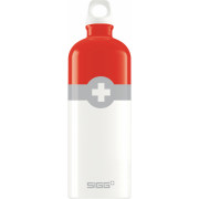 Пляшка Sigg Swiss Logo 1 l червоний