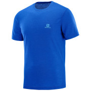Pánské triko Salomon Explore SS Tee M modrá Nautical Blue