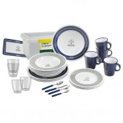 Набір посуду Brunner All Inclusive Nautical білий/синій