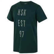 Чоловіча футболка Husky Tingl M темно-зелений