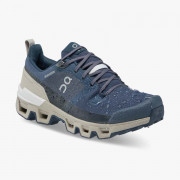 Жіночі трекінгові черевики On Cloudwander Waterproof синій/сірий