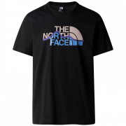 Чоловіча футболка The North Face M S/S Mountain Line Tee чорний
