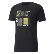 Чоловіча футболка Puma Graphic Tee чорний