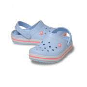 Шльопанці дитячі Crocs Crocband Clog K Blue Frost/Guava