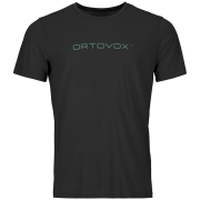 Чоловіча футболка Ortovox 150 Cool Brand T-shirt чорний Black Raven