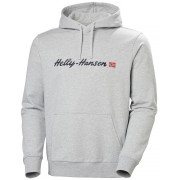Чоловіча толстовка Helly Hansen Core Graphic Hoodie світло-сірий 947 GREY MELANG