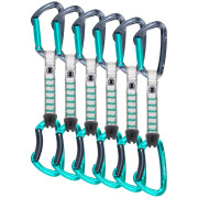 Відтяжки Skylotec Lime Set Nylon - pack of 6 сірий/зелений Anthracite/Acquamarine
