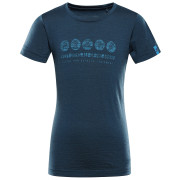 Дитяча футболка Alpine Pro Mereno 2 синій MOROCCAN