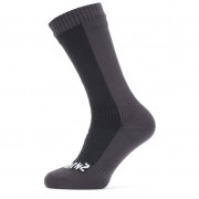 Непромокаючі шкарпетки SealSkinz Starston чорний/сірий