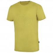 Чоловіча футболка Warg Merino Lemon 165 Short світло-зелений